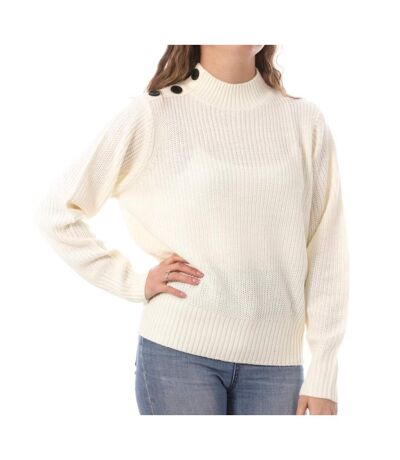 Pull Écru Femme JDY Latte - L