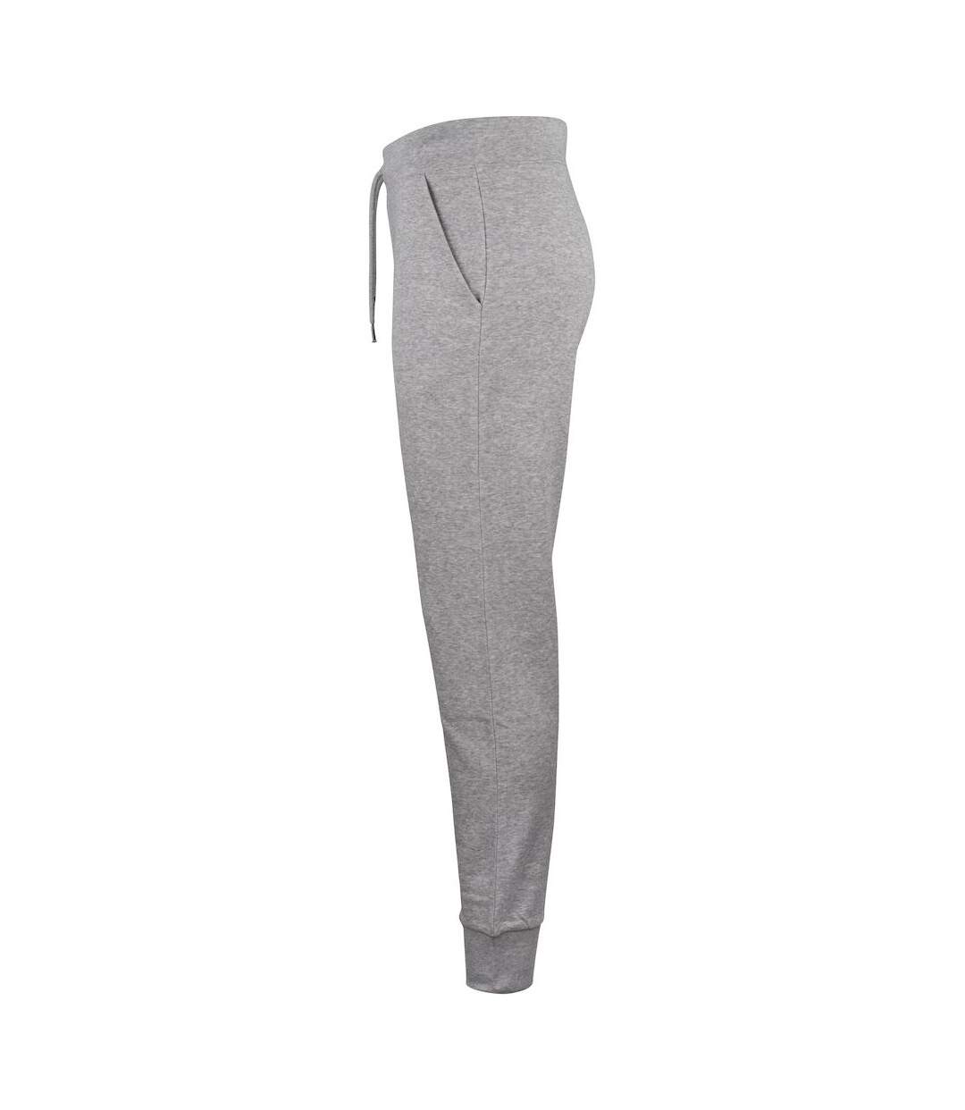 Pantalon De Jogging Premium Femme Gris Chiné Clique-3