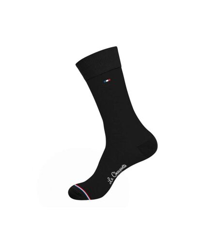 LA CHAUSSETTE MADE IN FRANCE Chaussettes Homme Coton ASS1 Noir