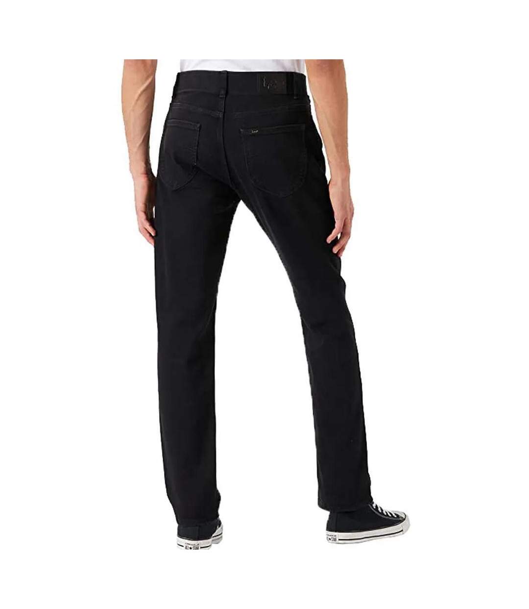 Jean straight noir homme lee 112343355 - w30-l32-2
