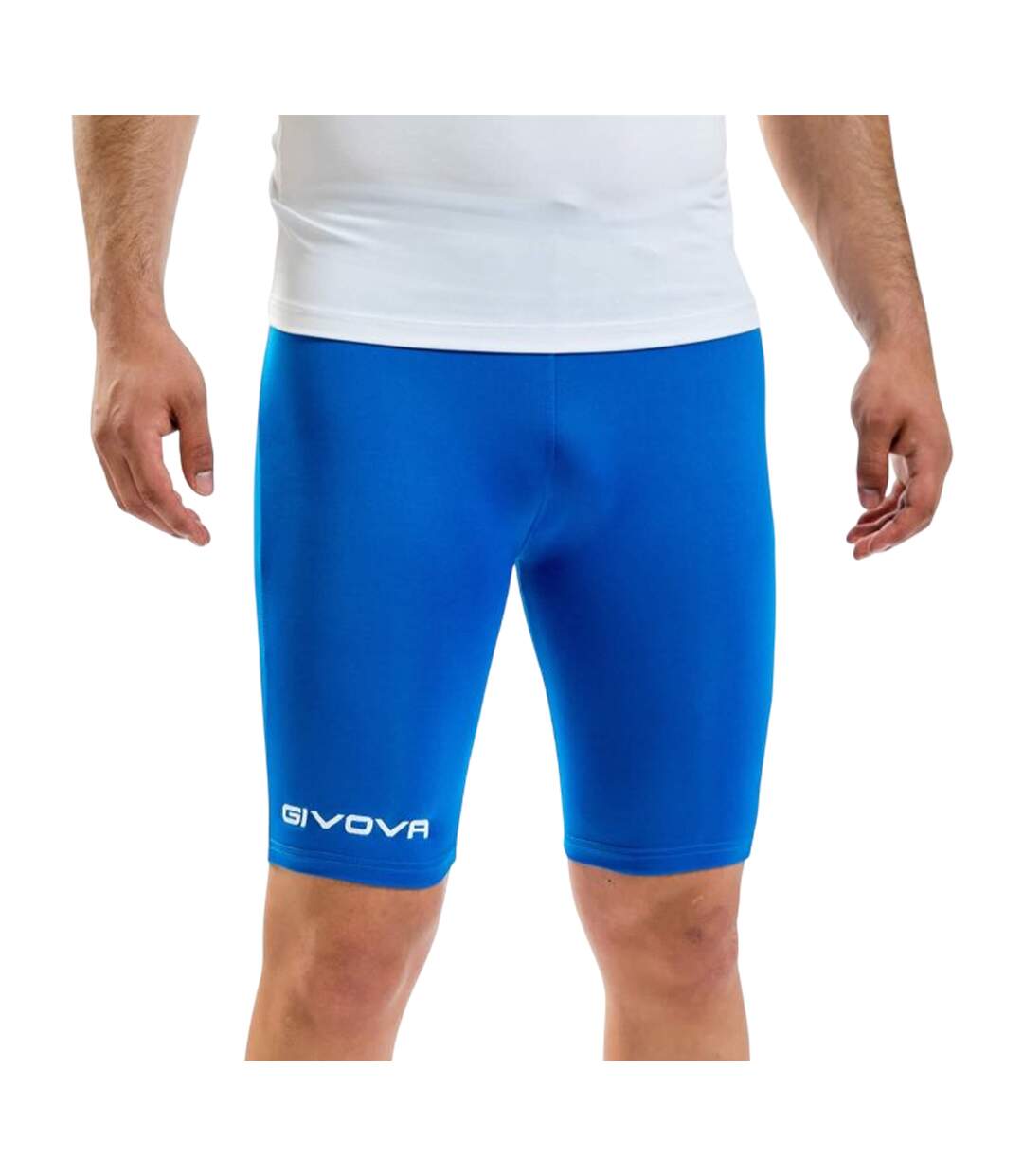 Cuissard De Cyclisme Motif/style Logo Homme Bleu Givova-2