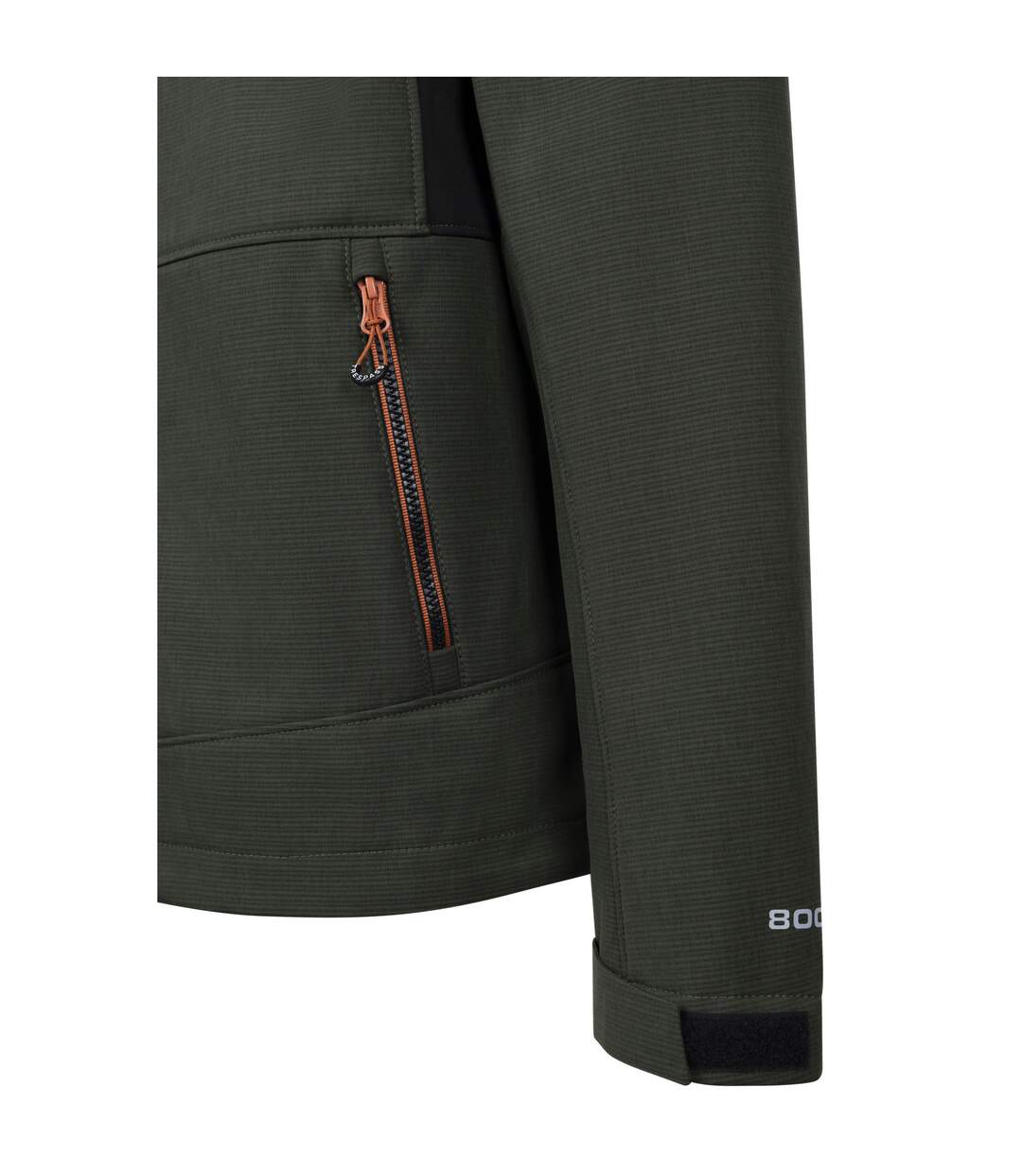 Mens Dante Soft Shell Jacket Dark Vine Trespass-3