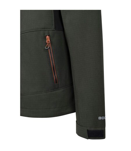 Mens Dante Soft Shell Jacket Dark Vine Trespass