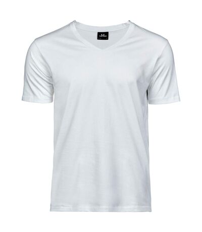 T-shirt luxury homme blanc Tee Jays