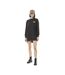 Robe sweat femme manches longues avec print dos et zip sur côté Vondutch-5