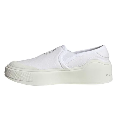 Mens Stella Mccartney Canvas Low Shoes White Adidas