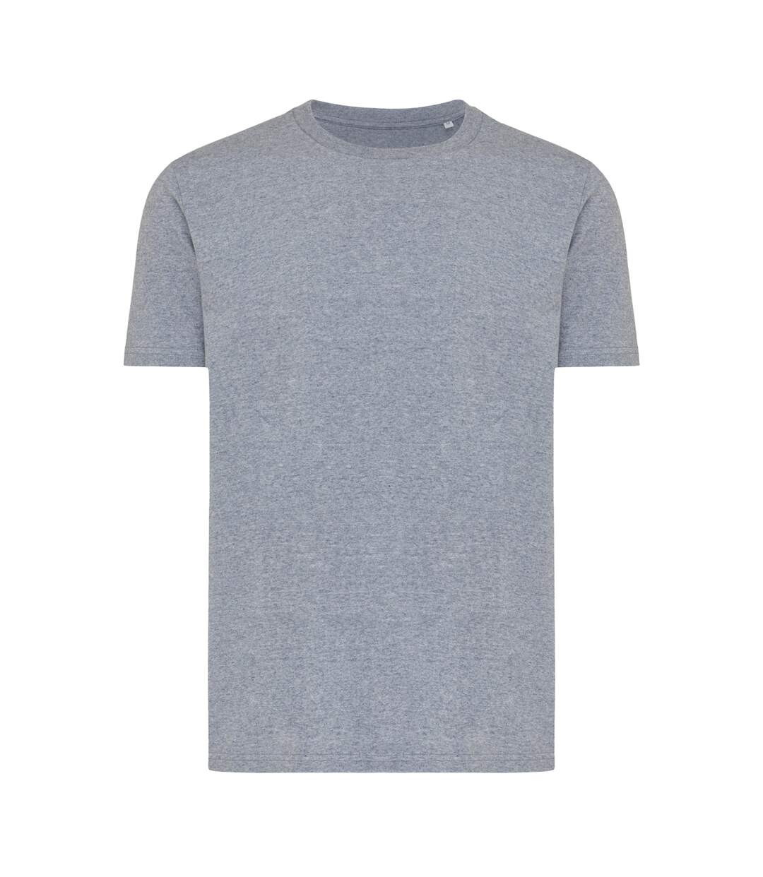 T-shirt Brett Adulte Bleu Marine Clair Chiné Iqoniq-2