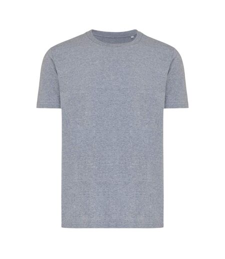 T-shirt Brett Adulte Bleu Marine Clair Chiné Iqoniq