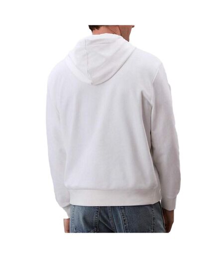 Sweat à capuche blanc homme calvin klein jeans 350 - l