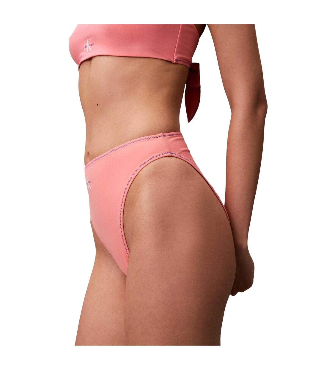 Bas De Maillot De Bain Motif/style Hipster Femme Rouge Écarlate Calvin Klein-3