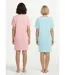Chemise de nuit courte coton uni - lot de 2-2
