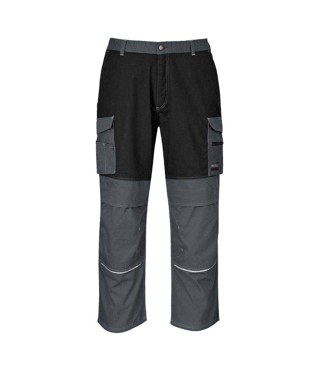 Pantalon de travail granite homme gris foncé / noir Portwest