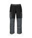 Portwest Mens Granite Work Trousers (Zoom Grey/Black) - UTPW477