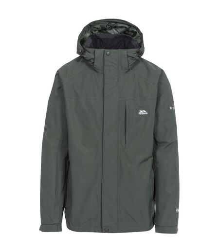 Trespass Mens Edwards II Waterproof Jacket (Olive) - UTTP4118