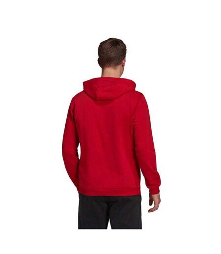 Sweat À Capuche Entraînement Entrada Homme Rouge Adidas