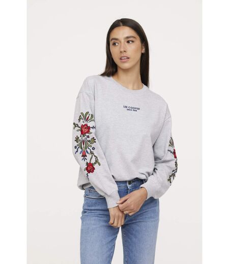 Sweatshirt manches longues coton regular ELIDA