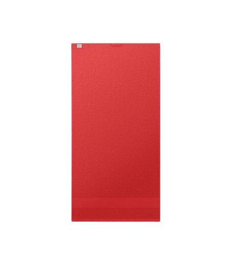 Terry organic cotton towel red MidOcean