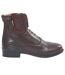 Dublin Evolution Unisex Lace Front Leather Paddock Boots (Brown) - UTWB1184