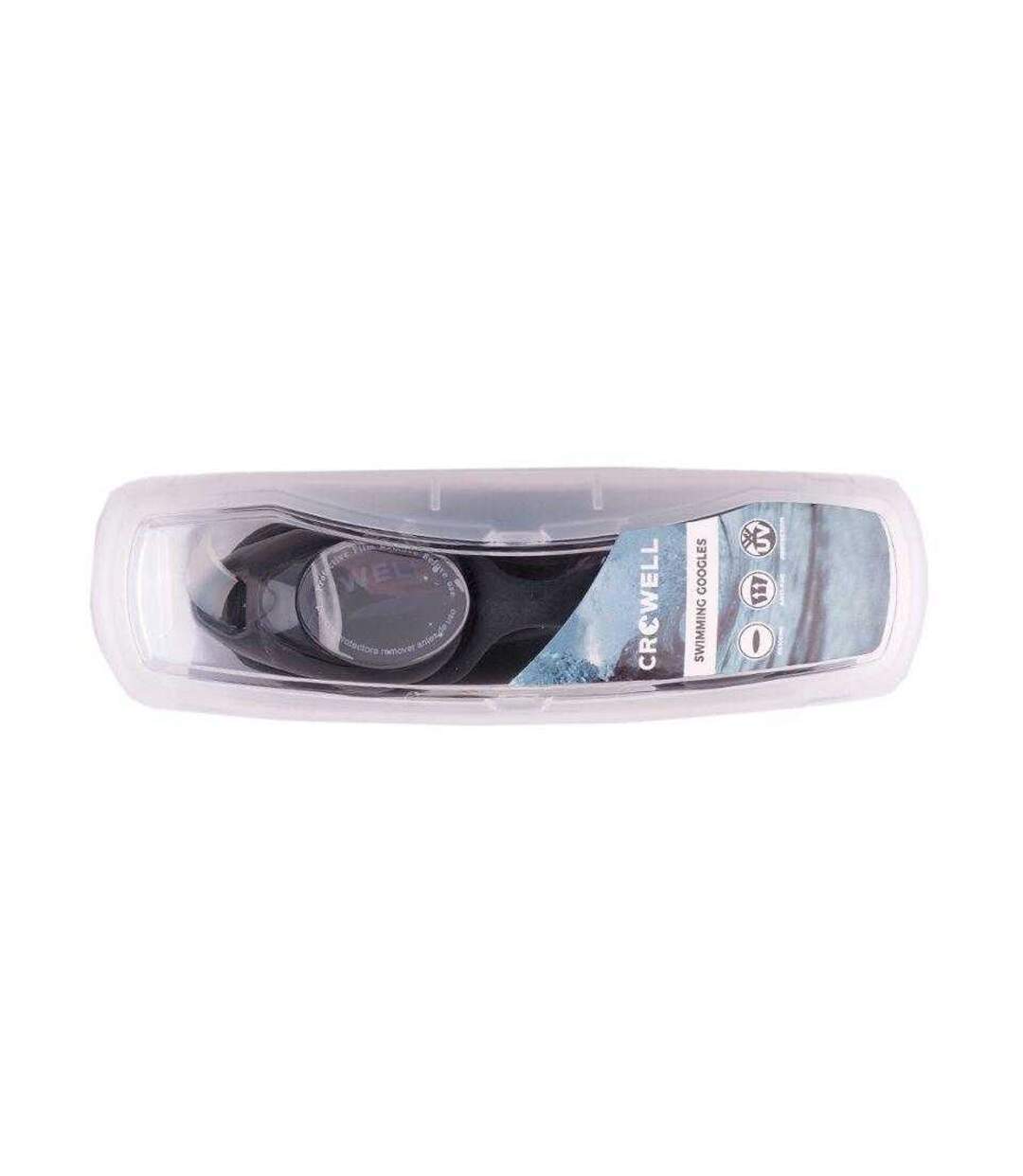 Childrens/kids Sandy Swimming Goggles White Black Crowell-2