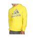 Sweat à Capuche Jaune Homme Adidas Big Bos - S