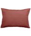 Taie d'oreiller uni percale de coton MANOIR-1