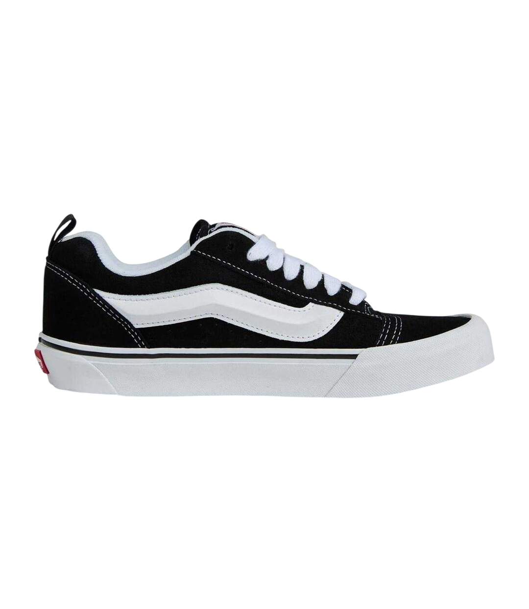 Baskets Motif/style Rayure Latérale Old Skool Adulte Noir Vans-4
