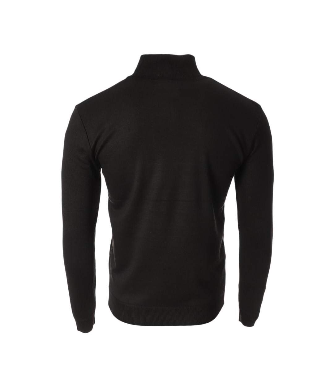 Pull Noir Homme RMS26 Zip Basic - XXL-2