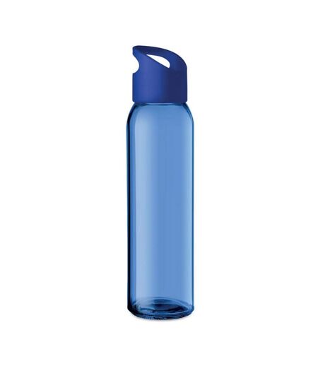 Praga glass 470ml bottle one size royal blue MidOcean