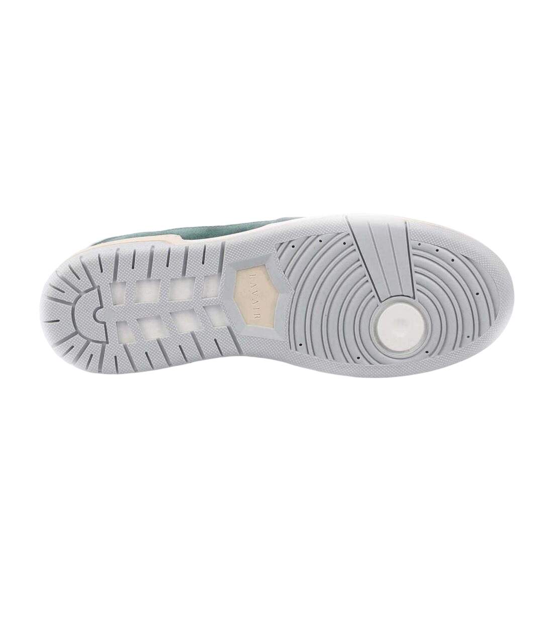Baskets Vadum Homme Blanc Vert Lavair-3