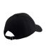 Lot de 2  casquettes de baseball 100% coton adulte noir Beechfield