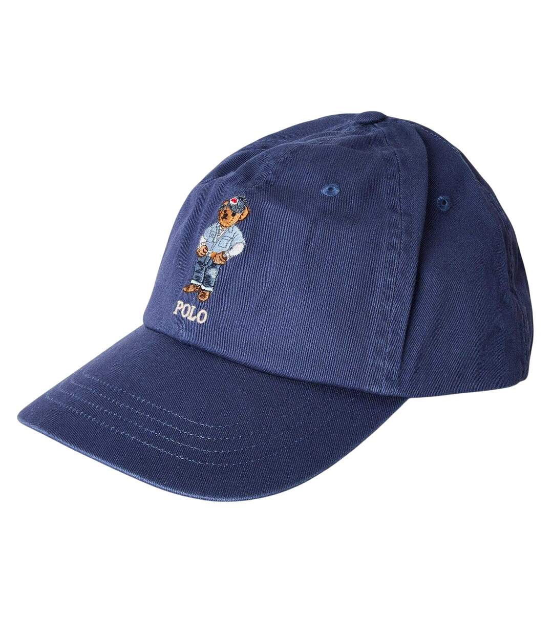 Polo Bear Baseball Cap Light Navy Ralph Lauren-1