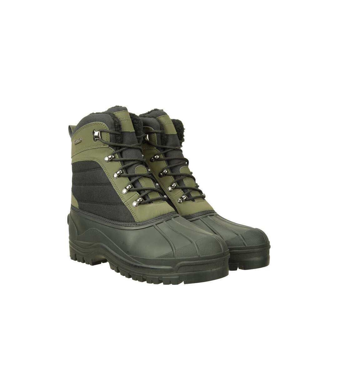 Mens snow boots khaki Mountain Warehouse