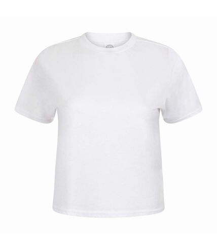 Skinni Fit - T-shirt court BOXY - Femme (Blanc) - UTPC3560