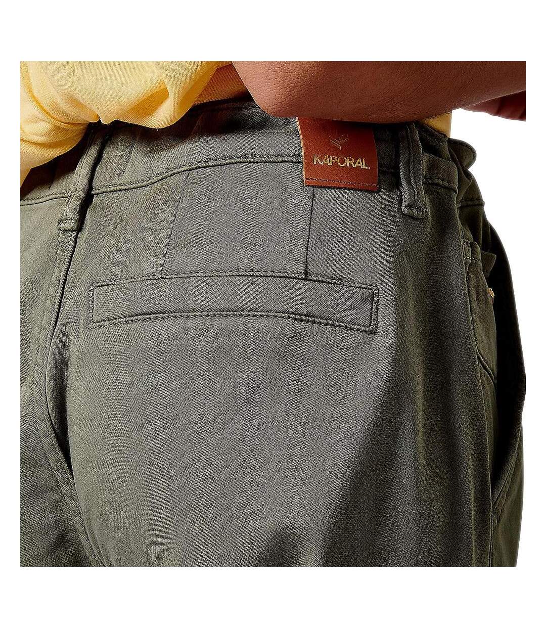 Pantalon kaki femme kaporal viwixe-2