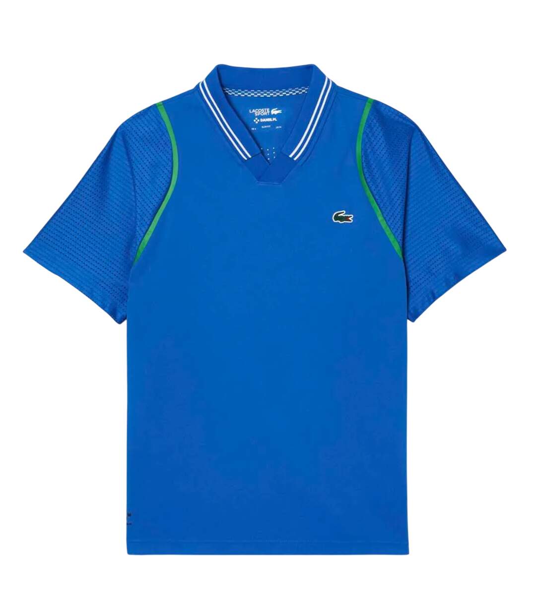 Polo Daniil Medvedev Homme Bleu Lacoste-2
