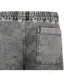 Mens Enny Denim Shorts Black Grey Diesel-4