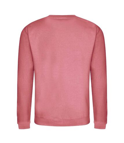 Sweatshirt unisexe vieux rose Awdis