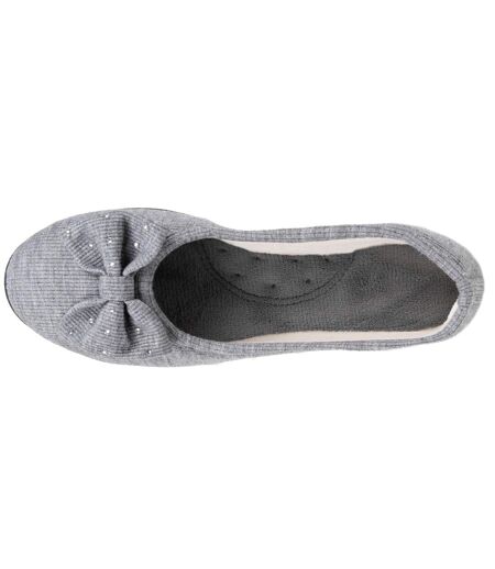 Isotoner Chaussons Ballerines femme souples, ultra confortables et légers, confort technologie everywear