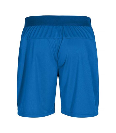 Unisex adult plain active shorts royal blue Clique