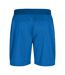 Unisex adult plain active shorts royal blue Clique-2