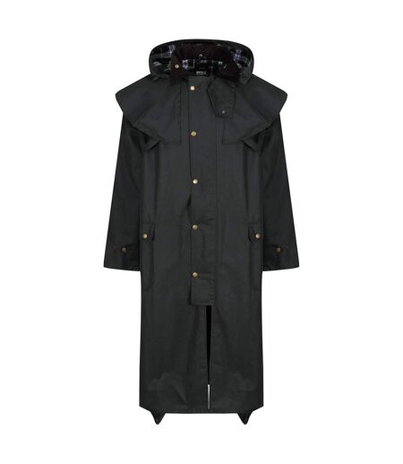 Regatta Mens Cranbrook Waterproof Wax Jacket (Dark Khaki) - UTRG7502