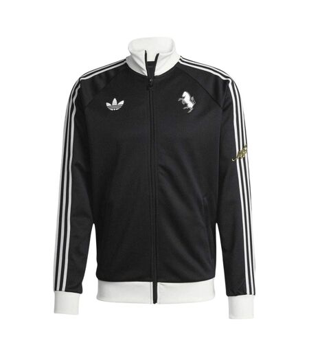 Mens Originals Juventus Fc Tracksuit Top Black White Adidas