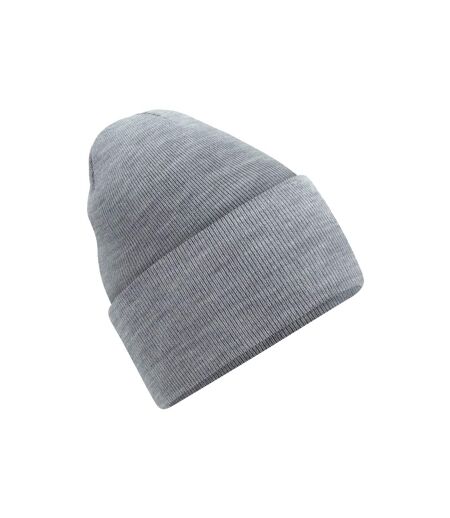 Beechfield Unisex Adult Orginal Deep Cuffed Beanie (Ash Grey)