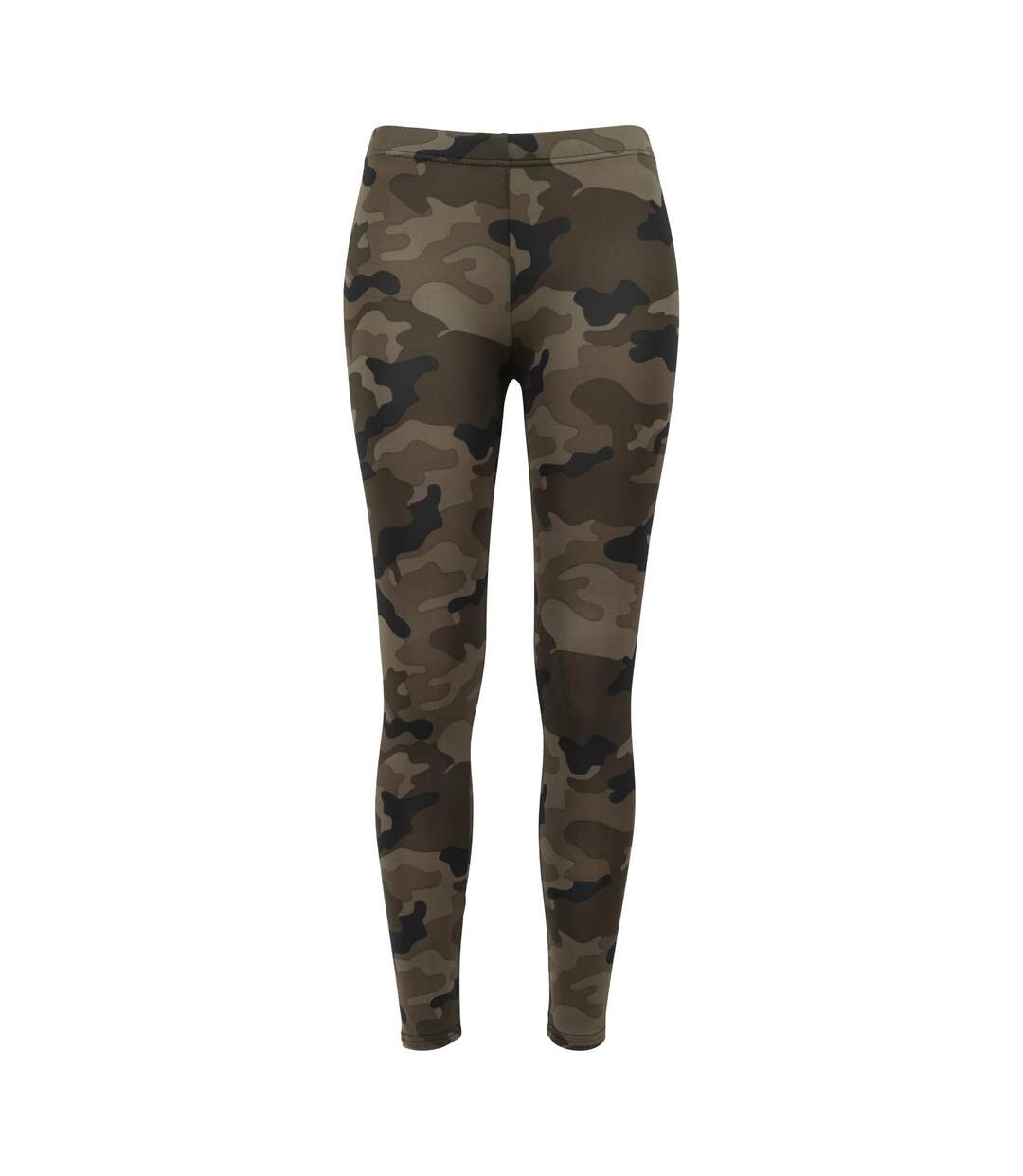 Legging Motif/style Camouflage Femme Marron Beige Urban Classics-1
