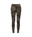 Legging Motif/style Camouflage Femme Marron Beige Urban Classics-1