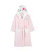 Robe De Chambre Motif/style Oreilles 3d Femme Rose Blanc Hello Kitty-2