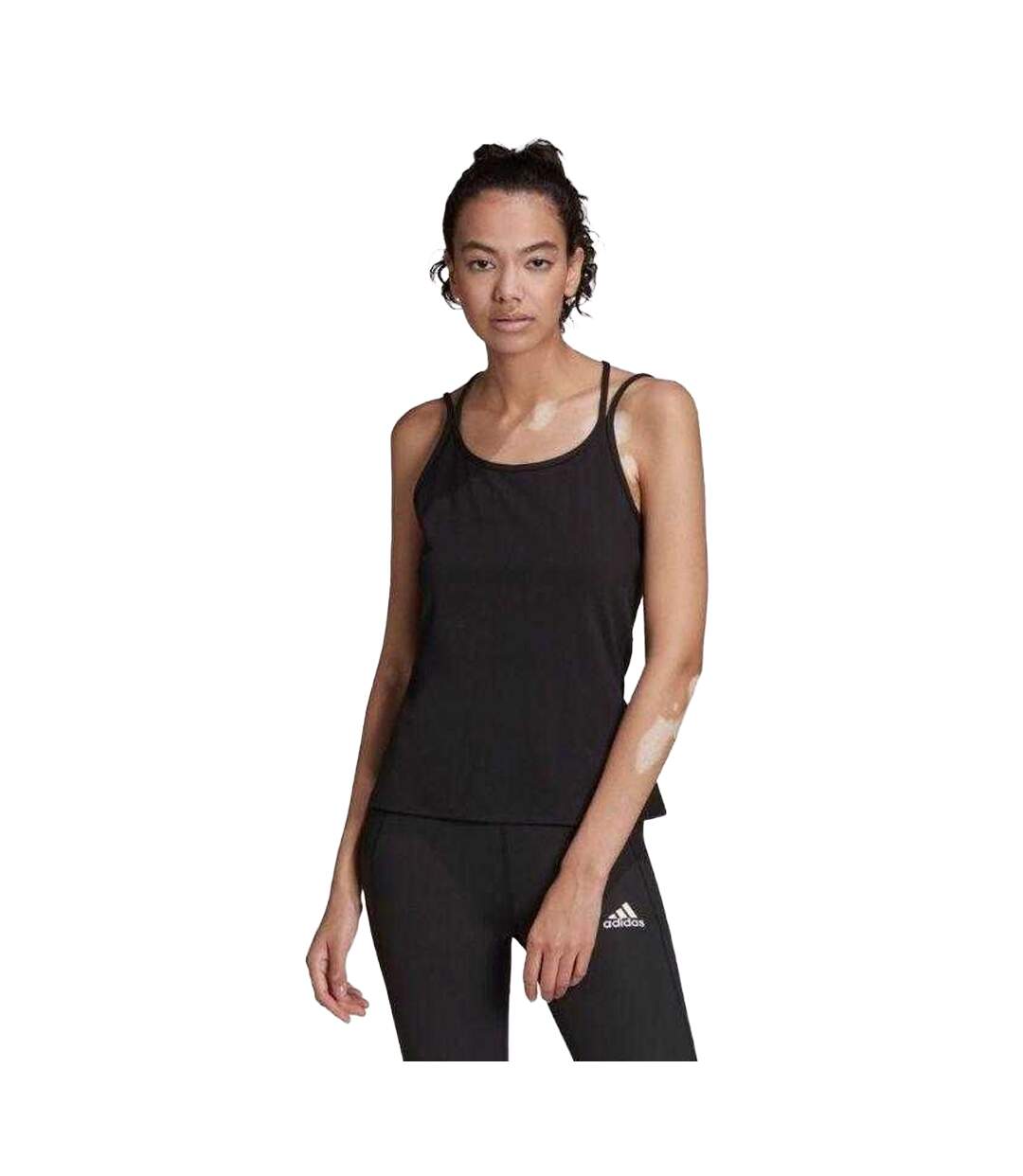 Débardeur Studio Femme Noir Adidas-1