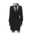Robe noir/argent femme vero moda lucy-2