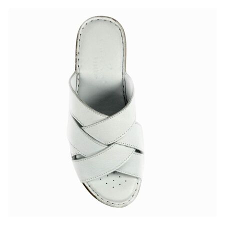 Sandales gwen femme blanc Lunar