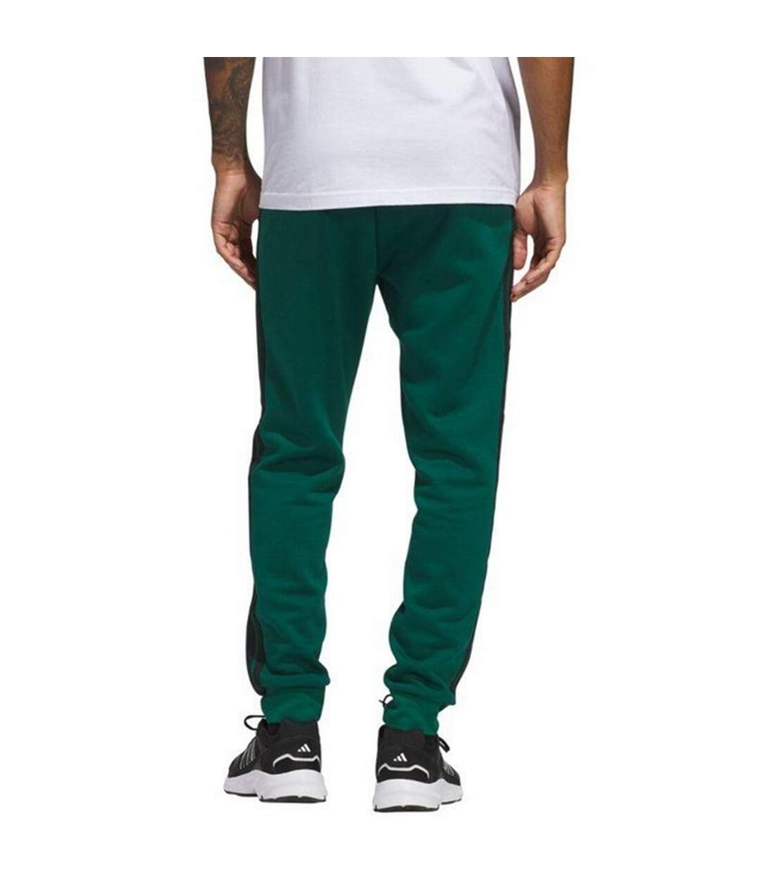 Pantalon De Jogging Style 3 Rayures Essentials Homme Vert Adidas-3